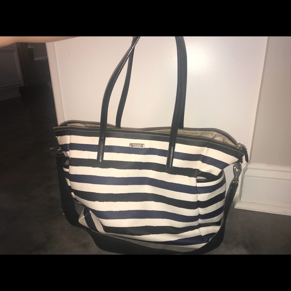 Kate Spade leather diaper bag